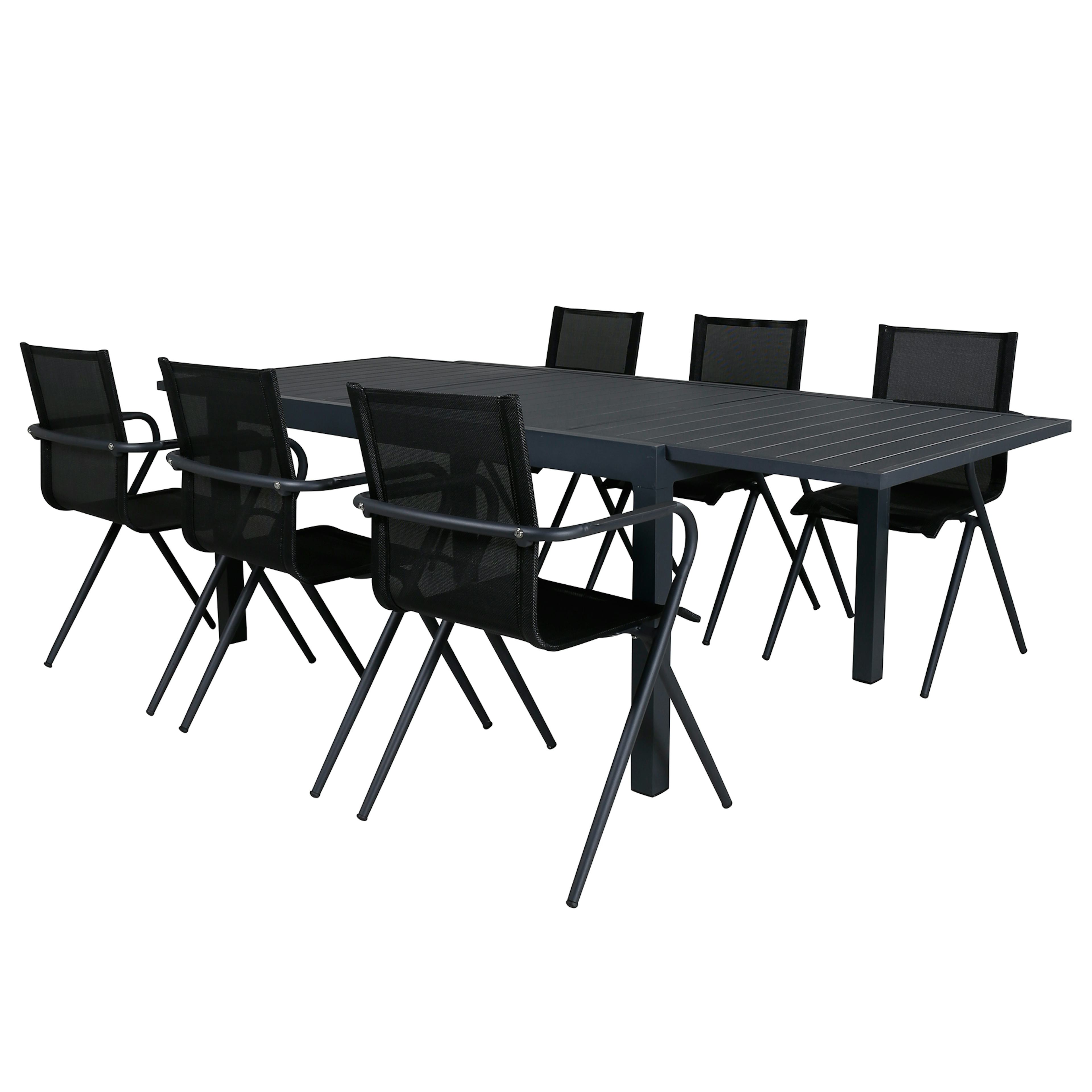 Matgrupp Venture Home Marbella med 6 Act Stolar