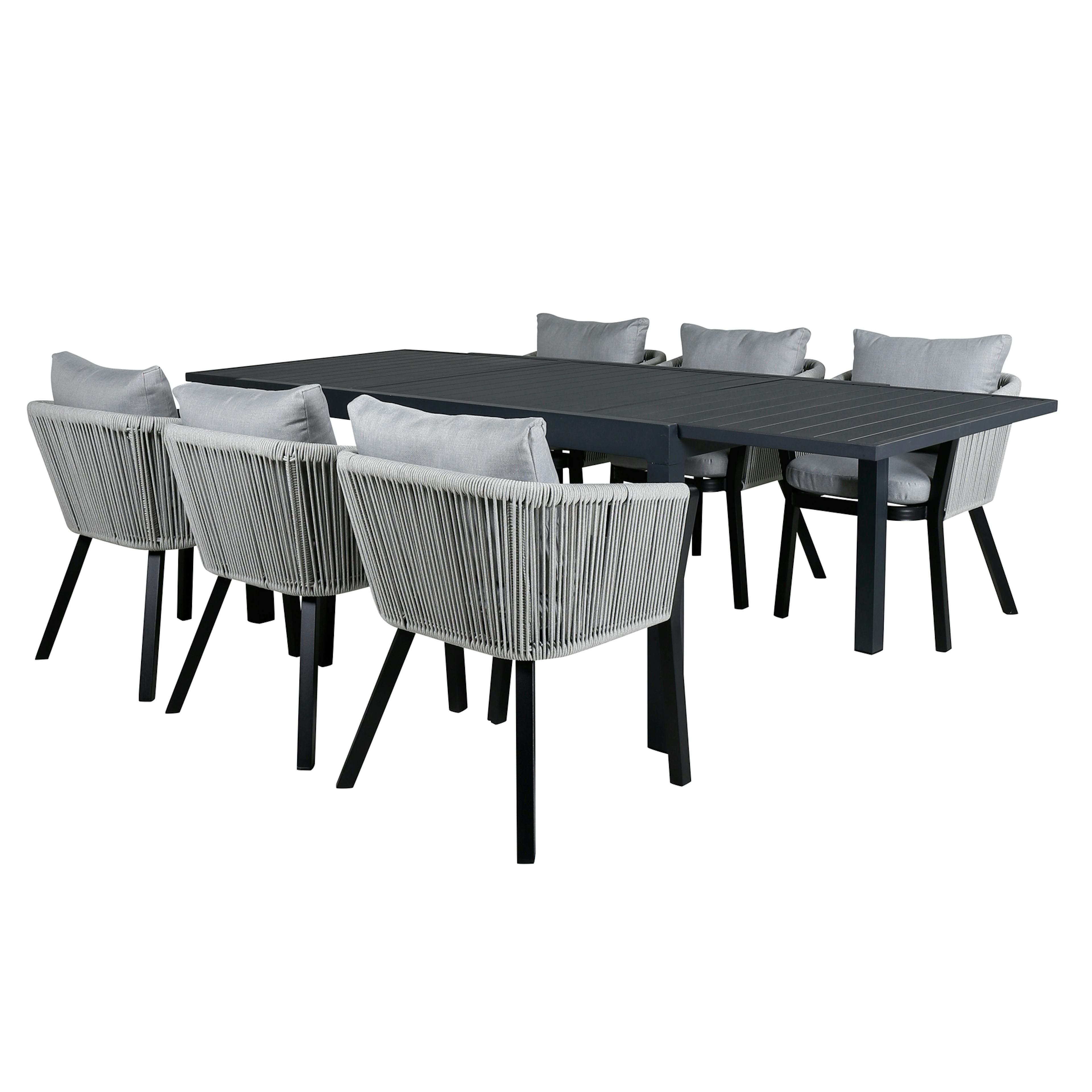 Matgrupp Venture Home Marbella med 6 Veny Stolar