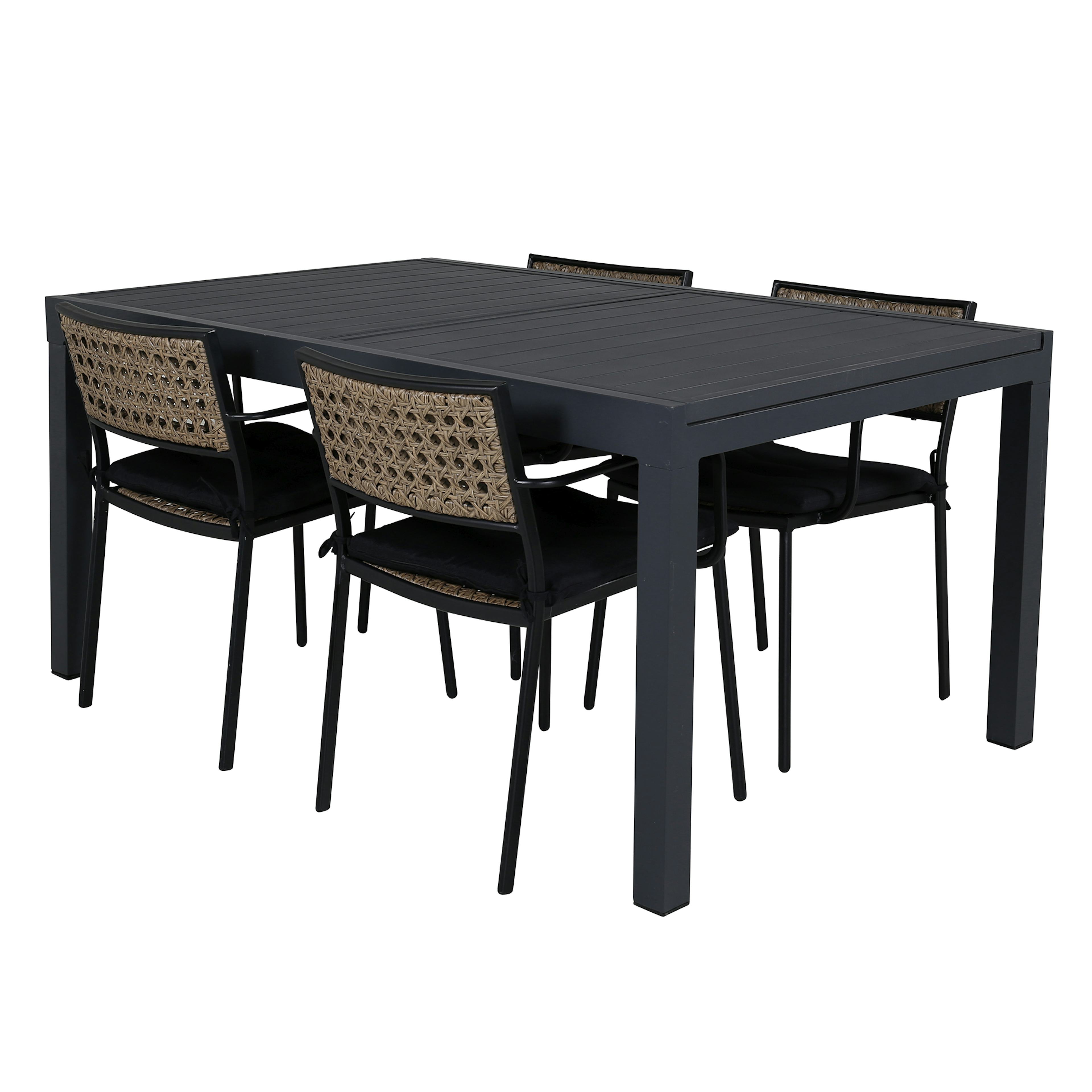 Matgrupp Venture Home Marbella med 4 Poda Stolar