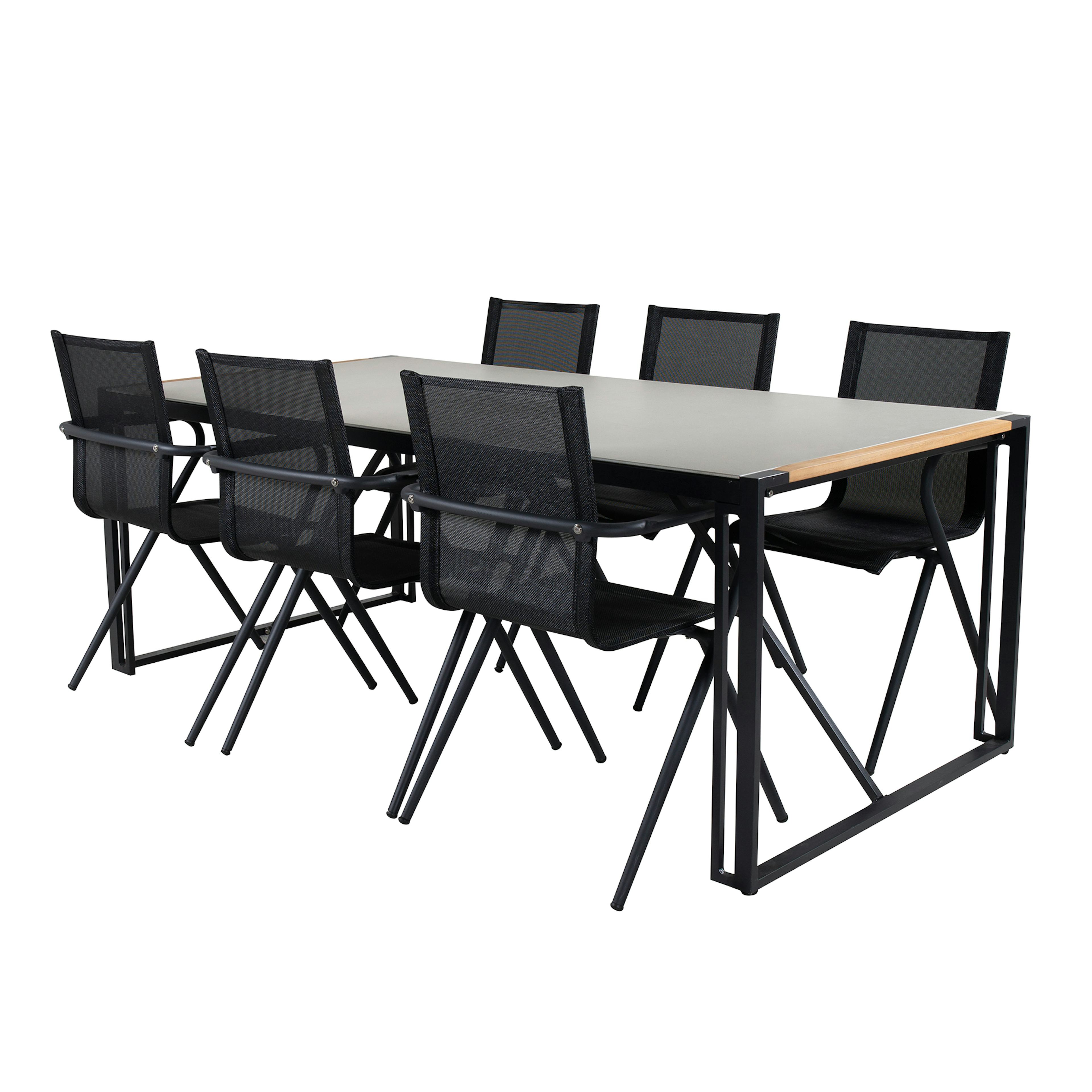 Matgrupp Venture Home Texas med 6 Act Stolar