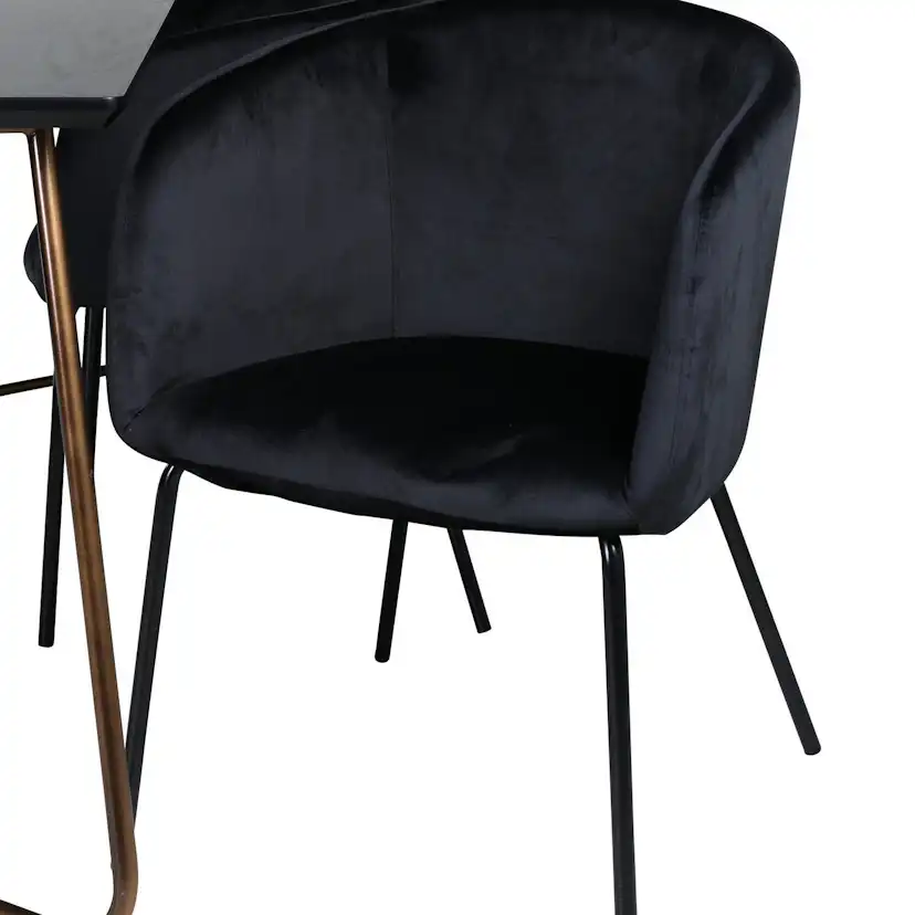 Matgrupp Venture Home Annika med 6 Bergen Stolar