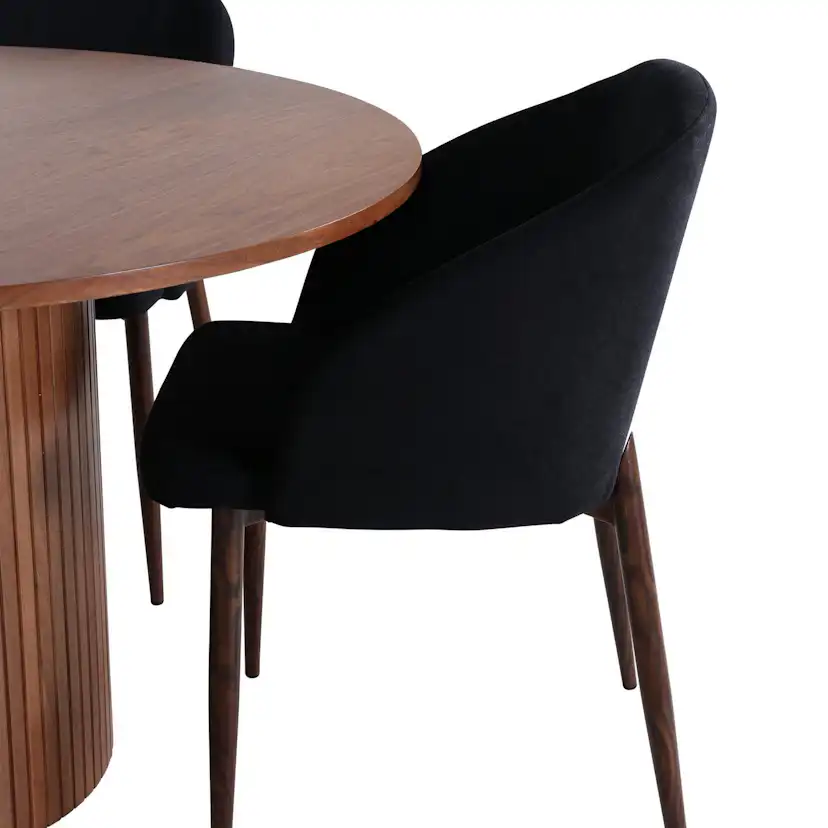 Matgrupp Venture Home med Bianca Matbord och 4 Archie Matstolar