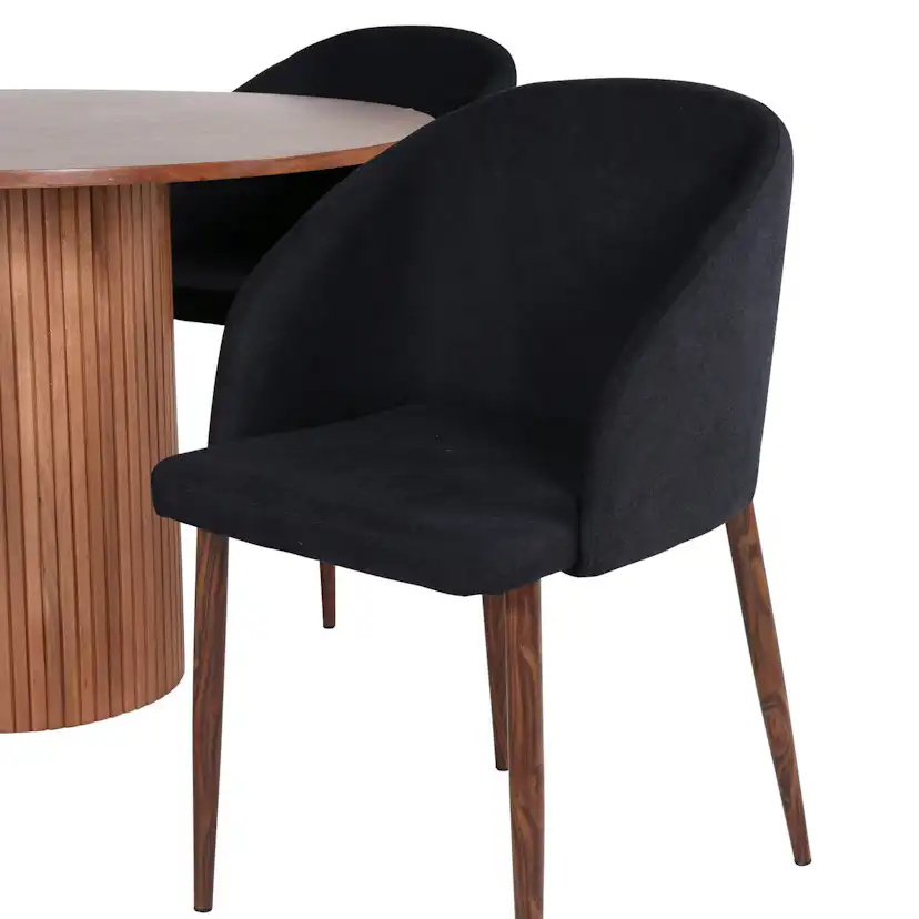 Matgrupp Venture Home med Bianca Matbord och 4 Archie Matstolar