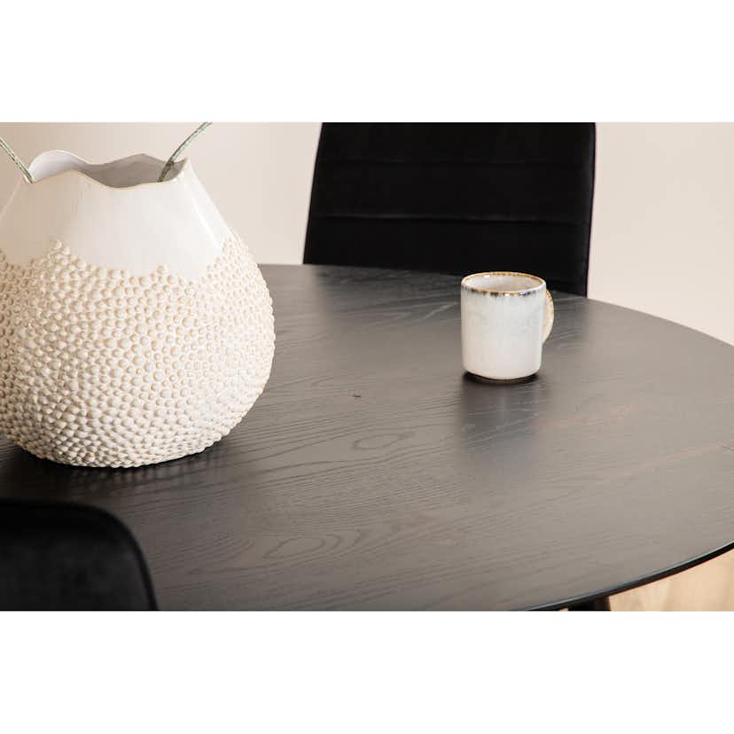 Matgrupp Venture Home Dipp Ø115 cm med 4 Windu Stolar