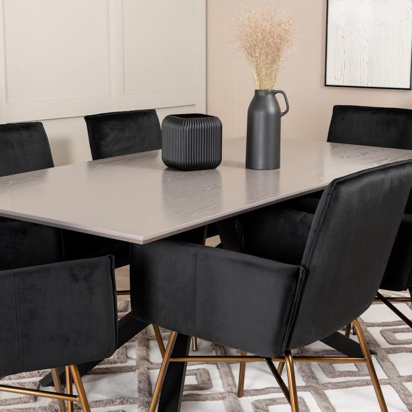 Matgrupp Venture Home Piata med 6 Annika Stolar