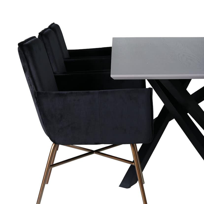 Matgrupp Venture Home Piata med 6 Annika Stolar