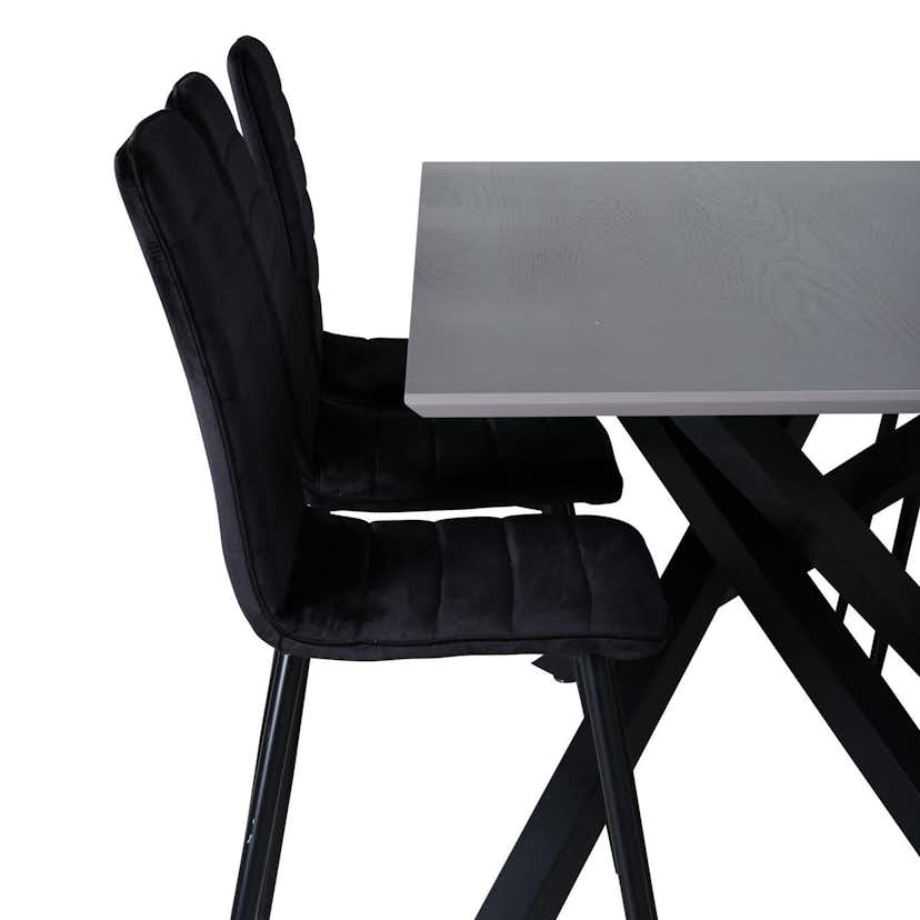 Matgrupp Venture Home Piata med 6 Walerina Stolar