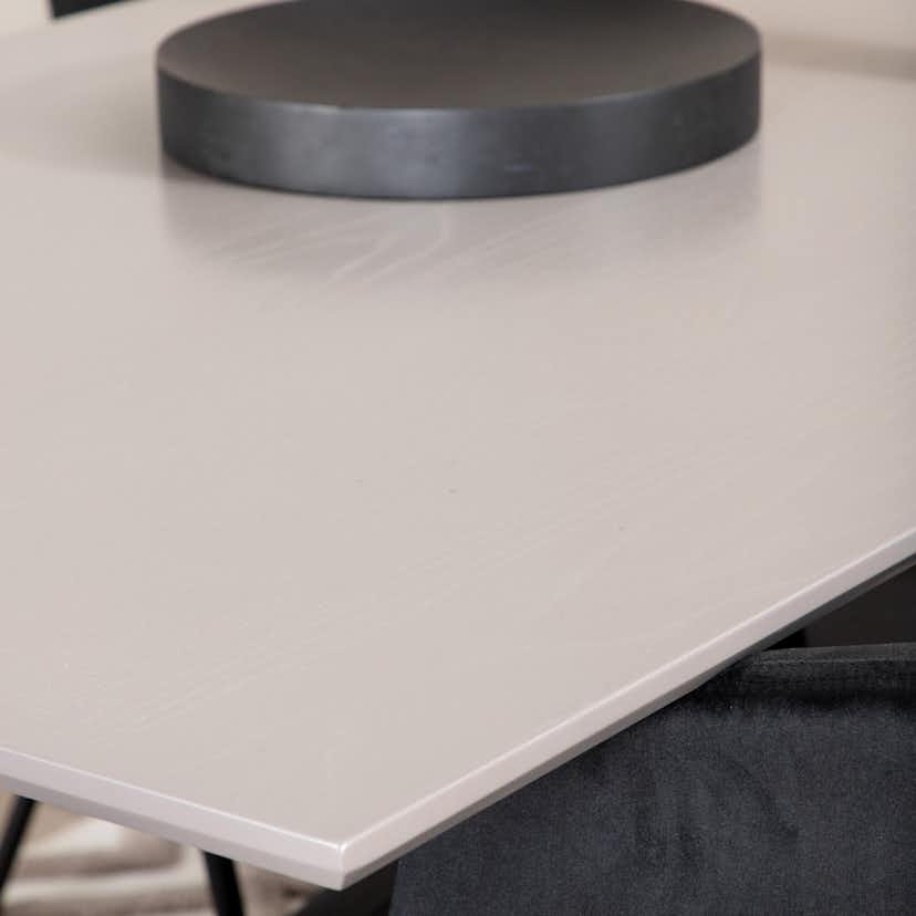 Matgrupp Venture Home Piata med 6 Bergen Stolar