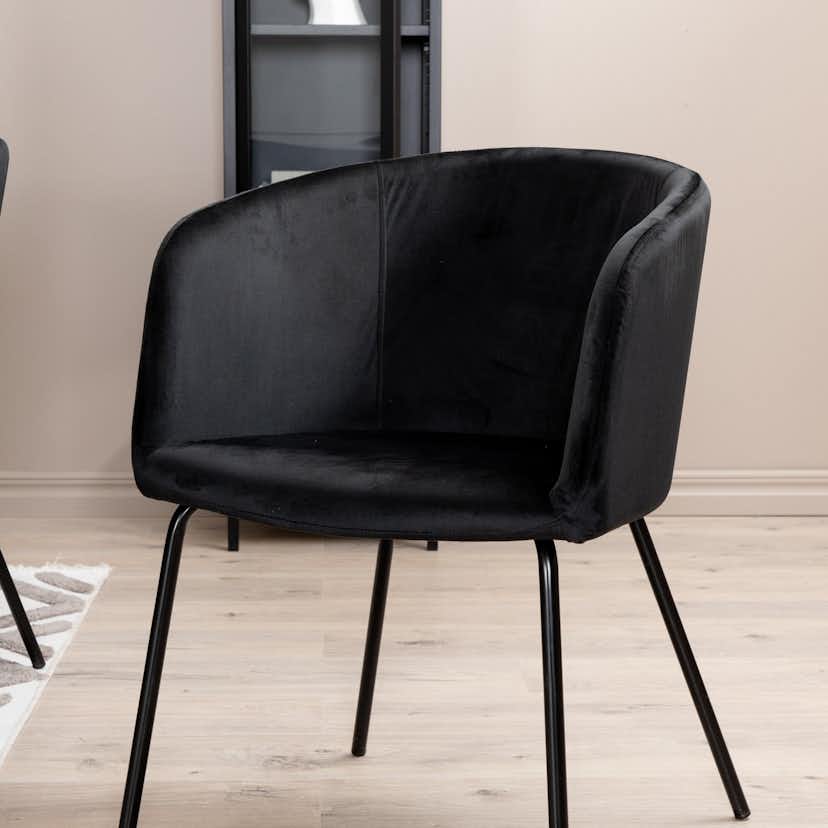 Matgrupp Venture Home Piata med 6 Bergen Stolar