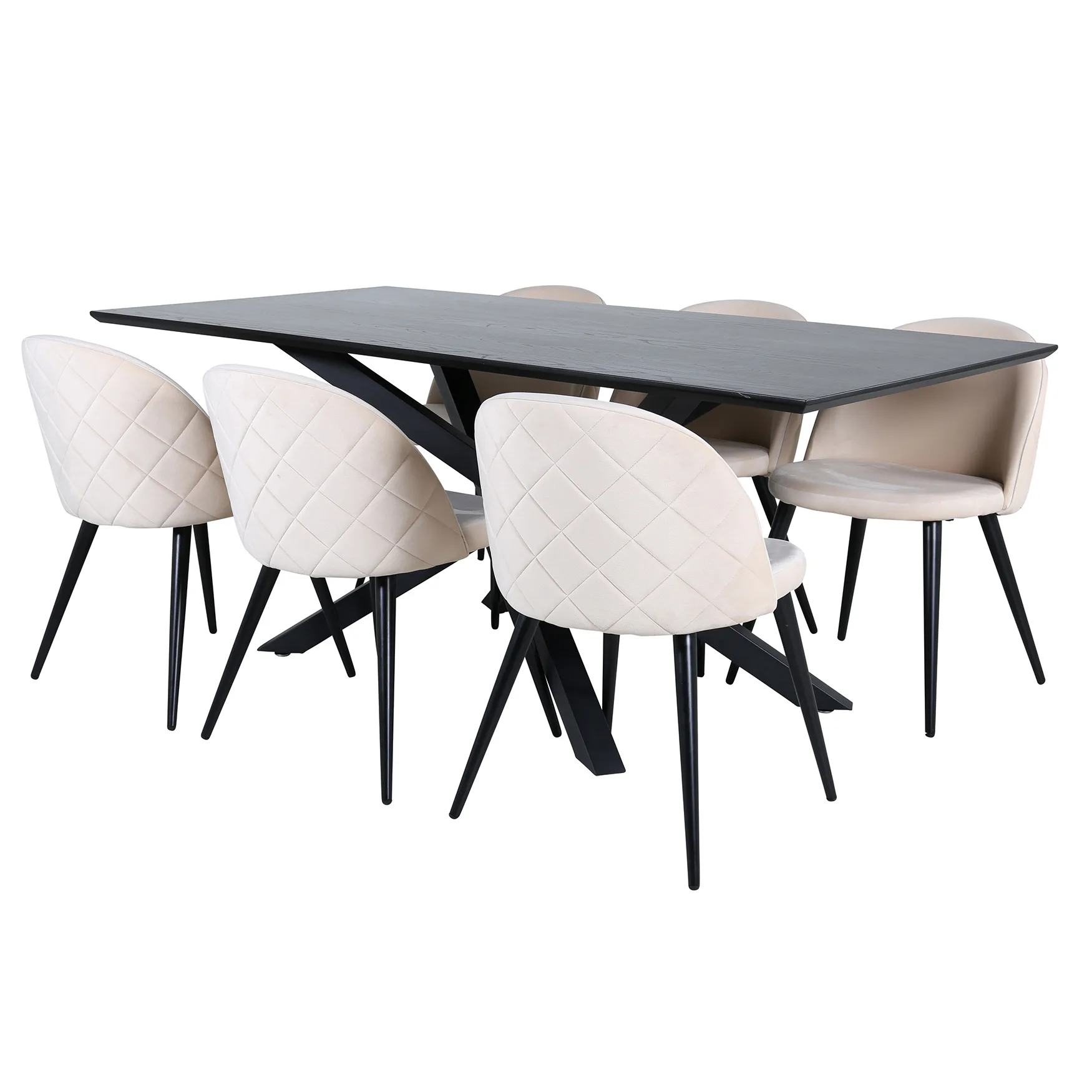 Svart/Ljusbeige/Svart