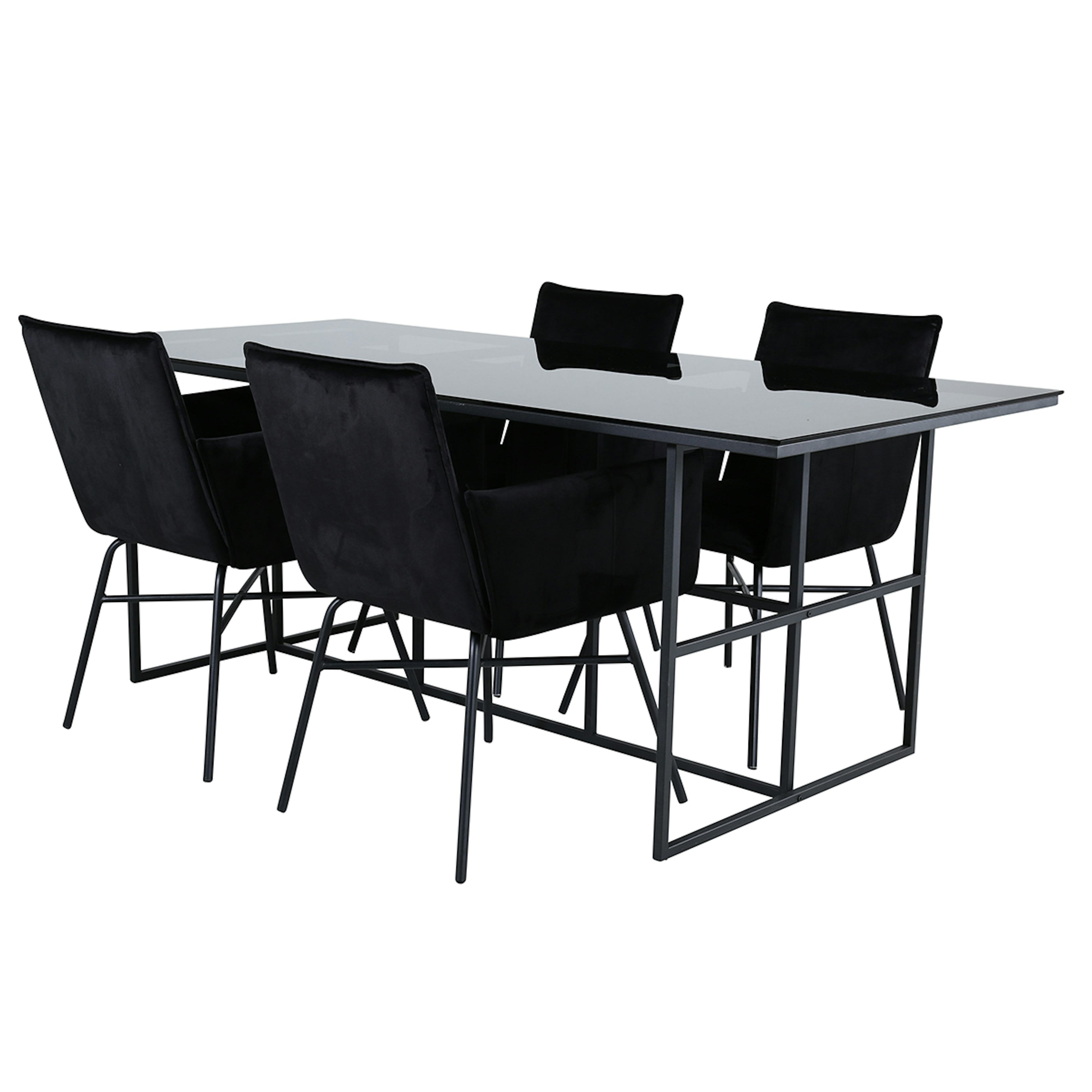 Matgrupp Venture Home Lund matbord och Annika matstol