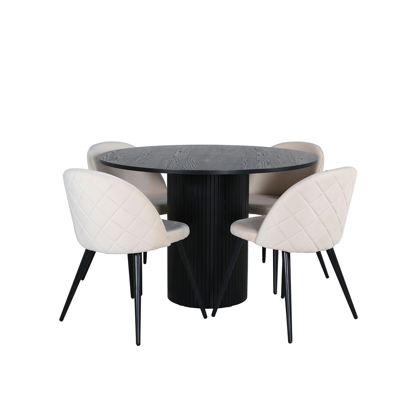 Svart/Ljusbeige/Svart