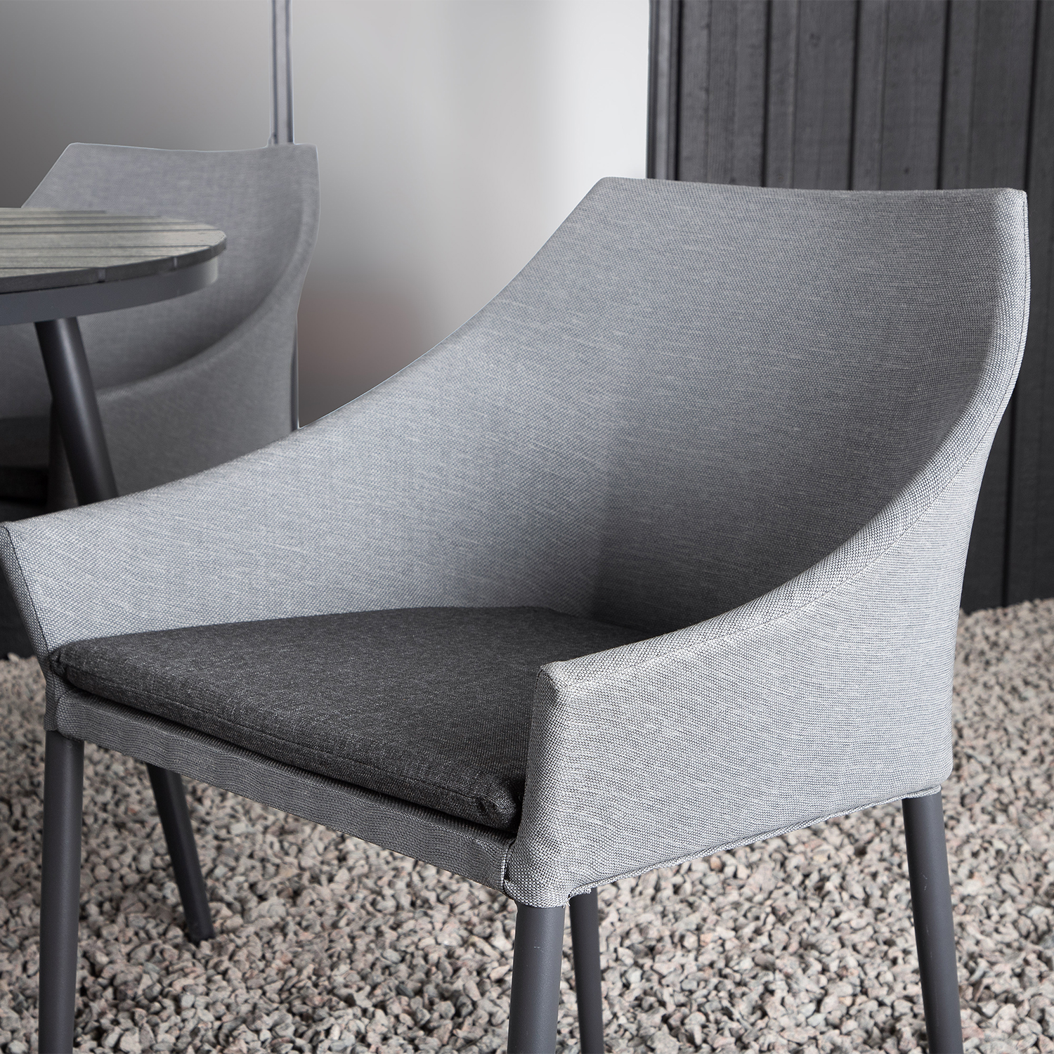 Matgrupp Utomhus Venture Home Break Ø120 med 4 Spoga Trädgårdsstolar