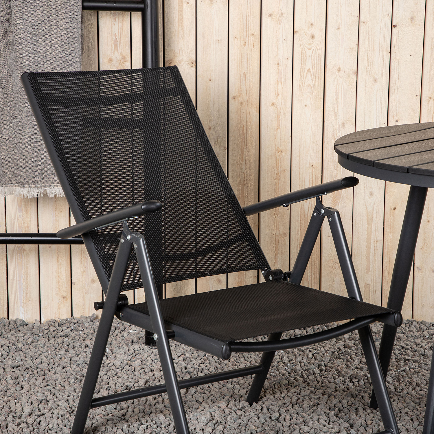 Matgrupp Utomhus Venture Home Break Ø90 med 2 Break PositionsUtefåtöljer