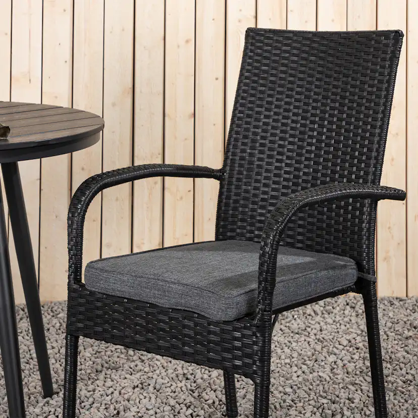 Matgrupp Utomhus Venture Home Break Ø90 med 2 Anna KarmTrädgårdsstolar