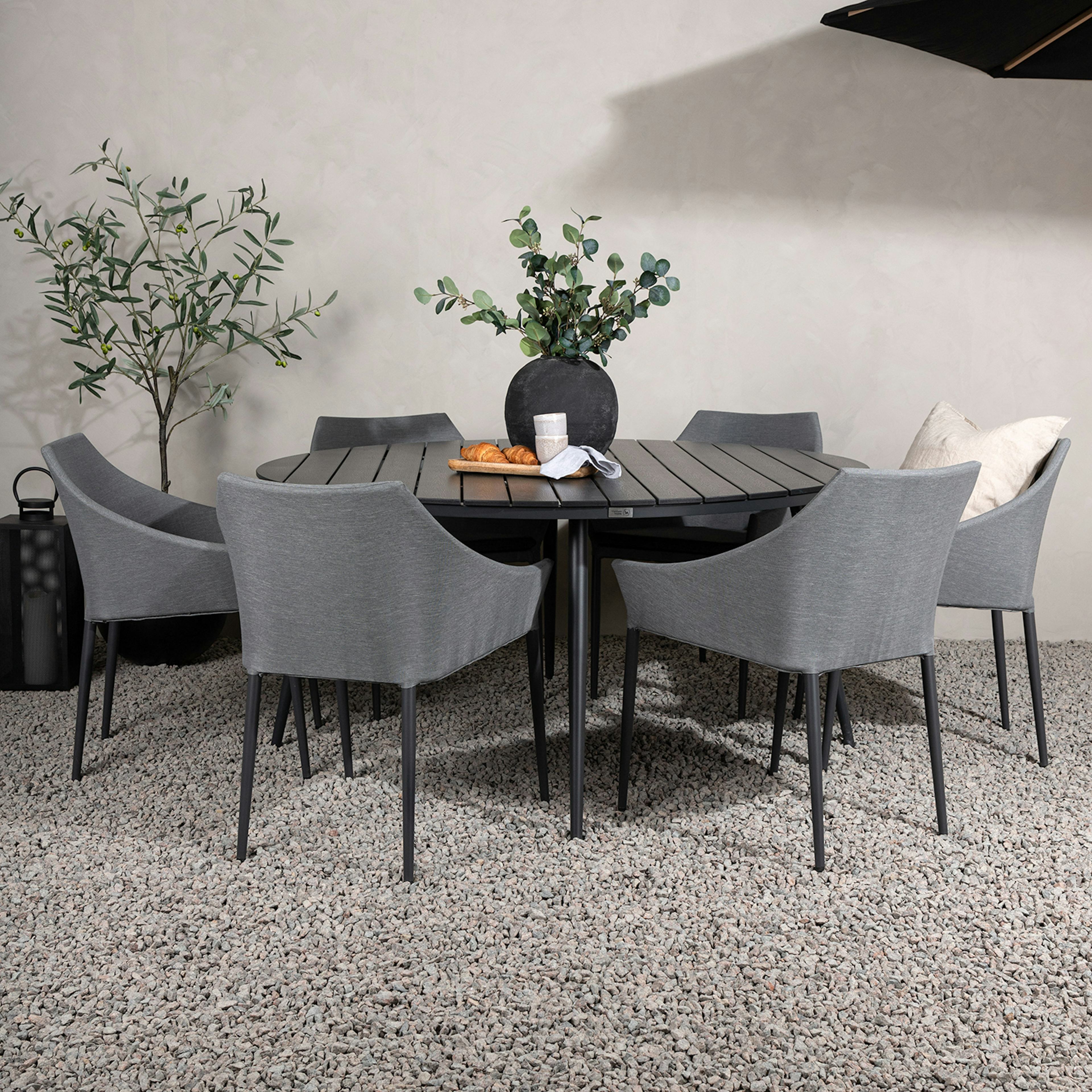 Matgrupp Venture Home Break Ø150 med 6 Spoga Matstolar