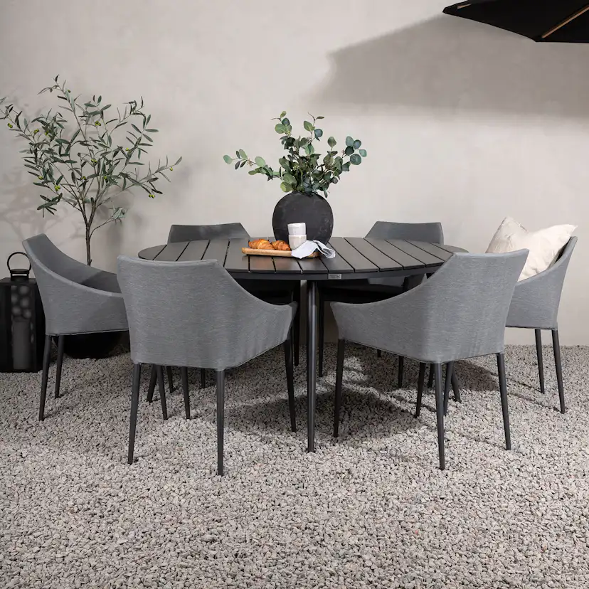 Matgrupp Venture Home Break Ø150 med 6 Spoga Matstolar