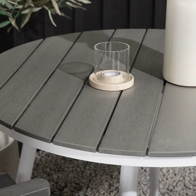 Cafégrupp Venture Home Break Ø90 cm med 2 Albany Stolar