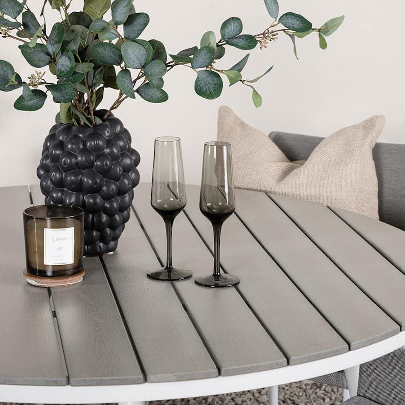 Matgrupp Venture Home Break Ø120 cm med 4 Spoga Stolar