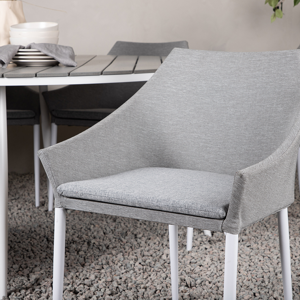 Matgrupp Utomhus Venture Home Break Ø150 cm med 6 Spoga Trädgårdsstolar