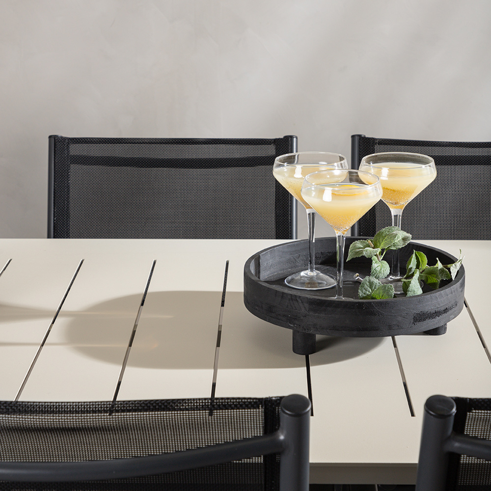 Matgrupp Venture Home Lina med 6 Santorini Stolar