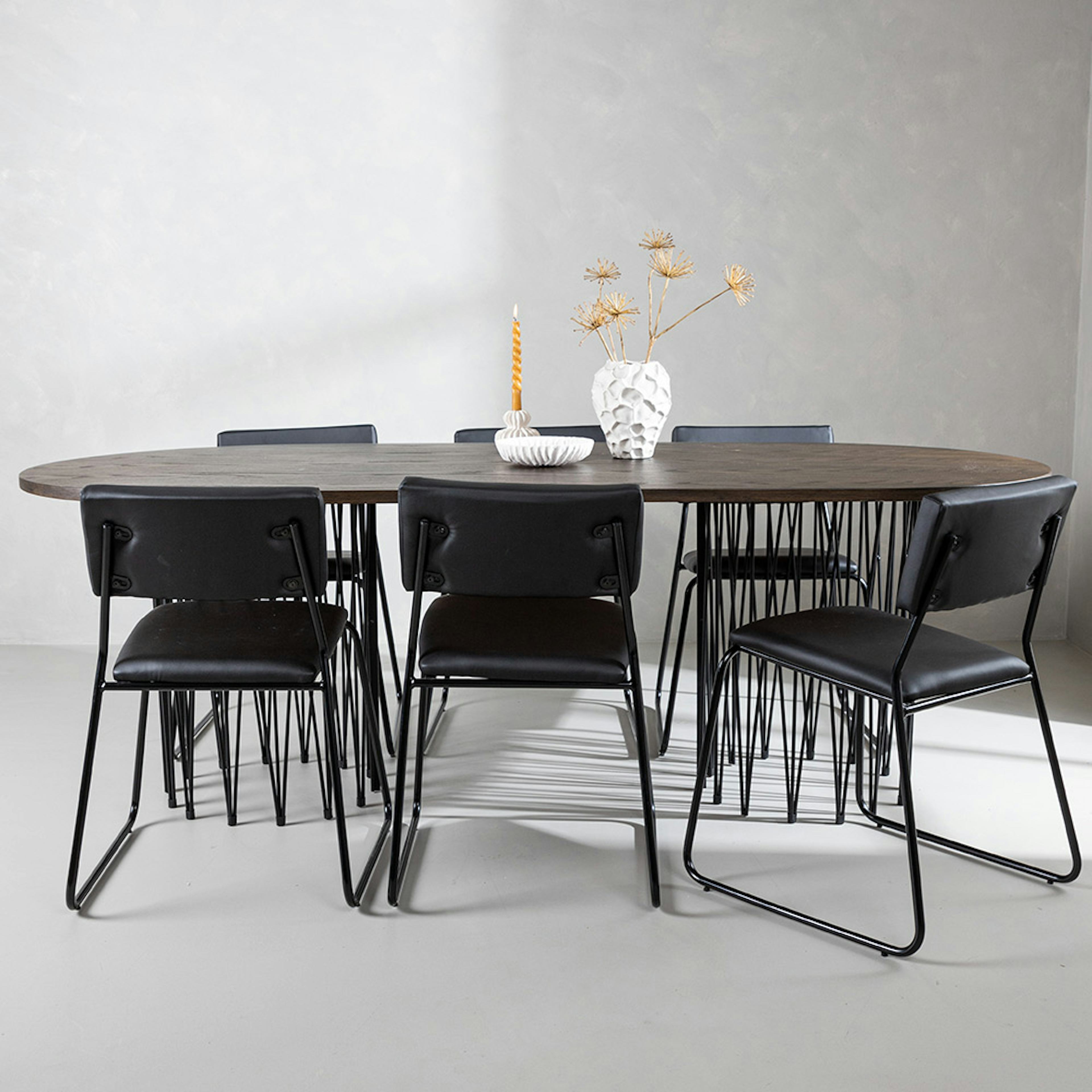 Matgrupp furniture/fashion Stone med 6 Kenth Stolar