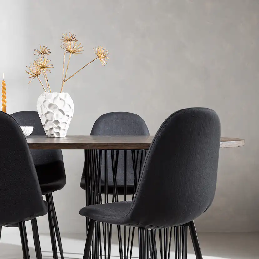 Matgrupp furniture/fashion Stone med 6 Polar Stolar