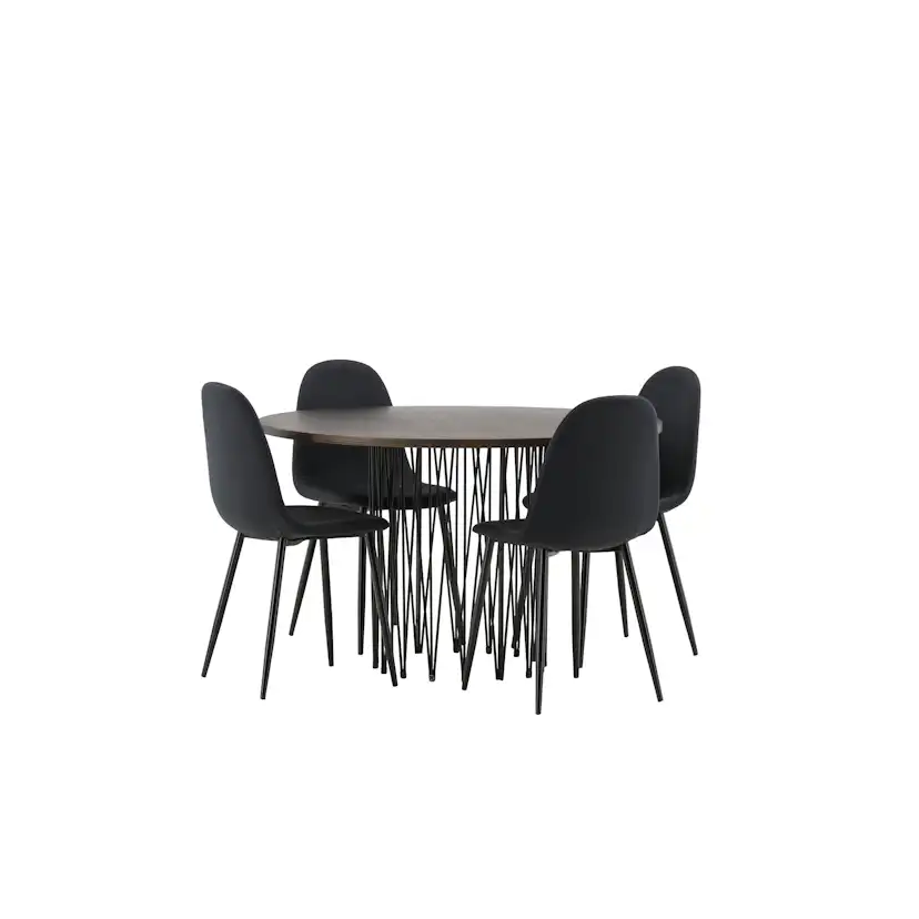 Matgrupp furniture/fashion Stone med 4 Polar Stolar