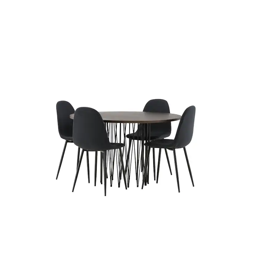 Matgrupp furniture/fashion Stone med 4 Polar Stolar