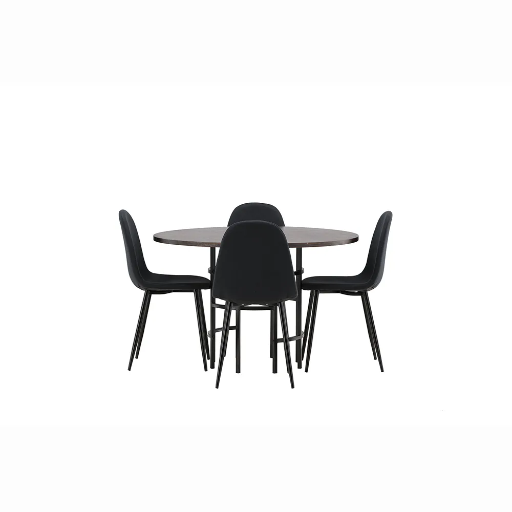 Matgrupp Venture Home Copenhagen med 4 Polar Stolar