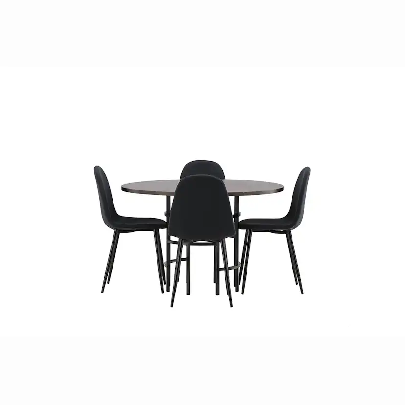 Matgrupp Venture Home Copenhagen med 4 Polar Stolar