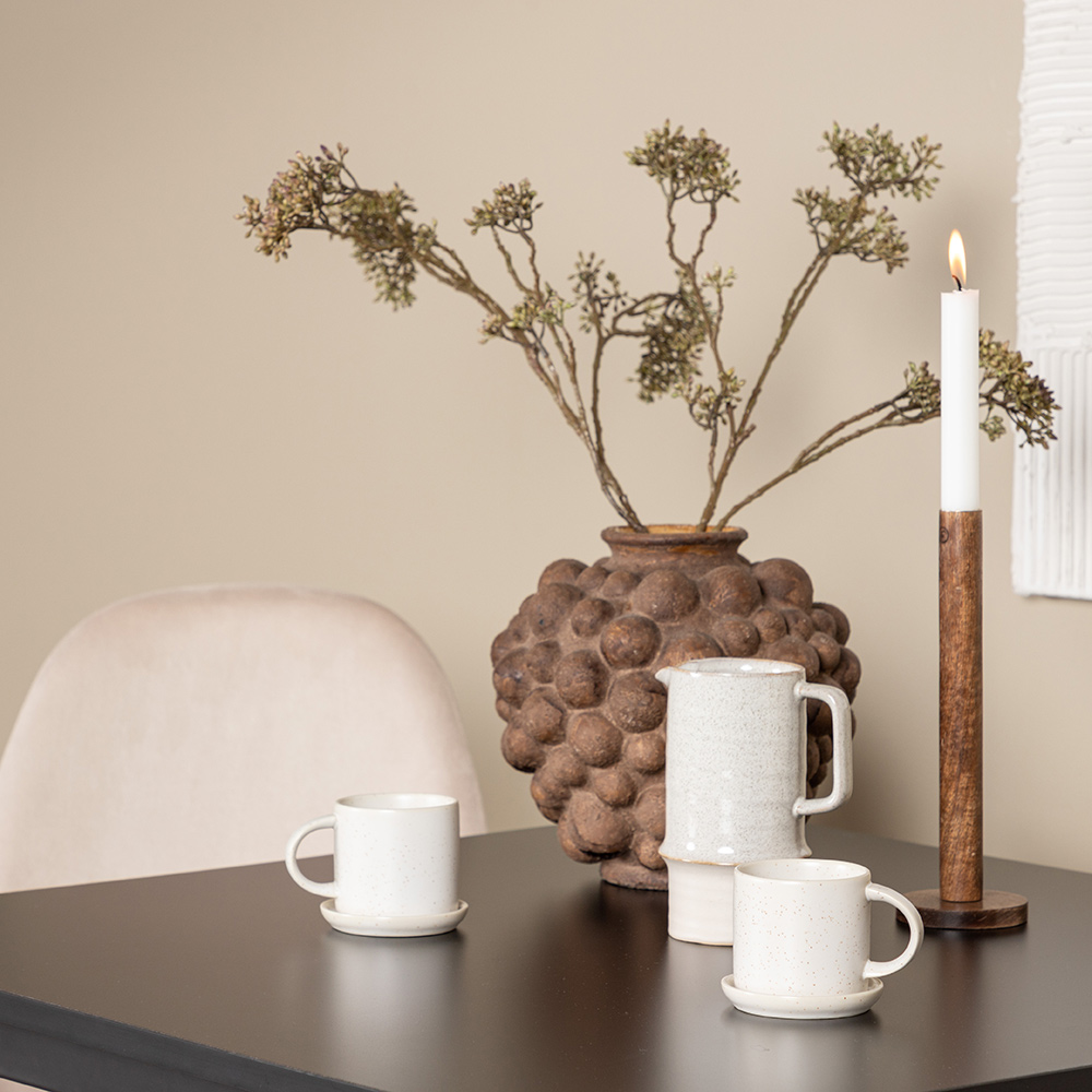 Matgrupp Venture Home Tempe med 2 Polar Stolar Sammet