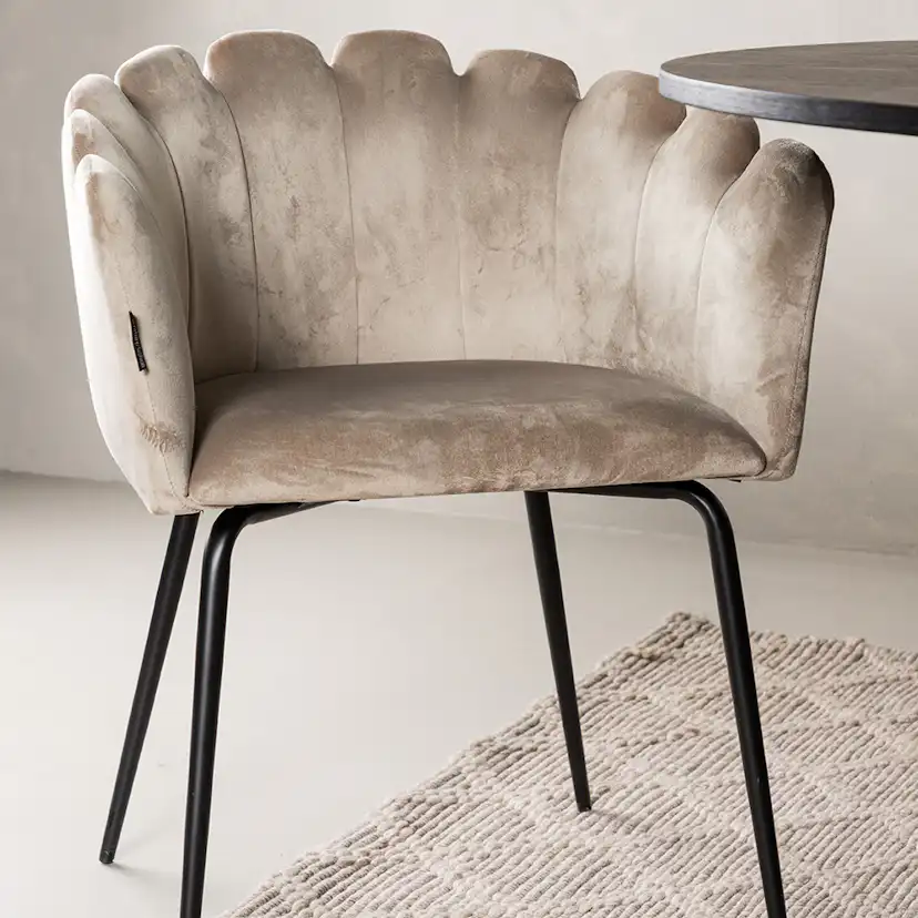 Matgrupp Venture Home Bootcut med 4 Limhamn Light Stolar