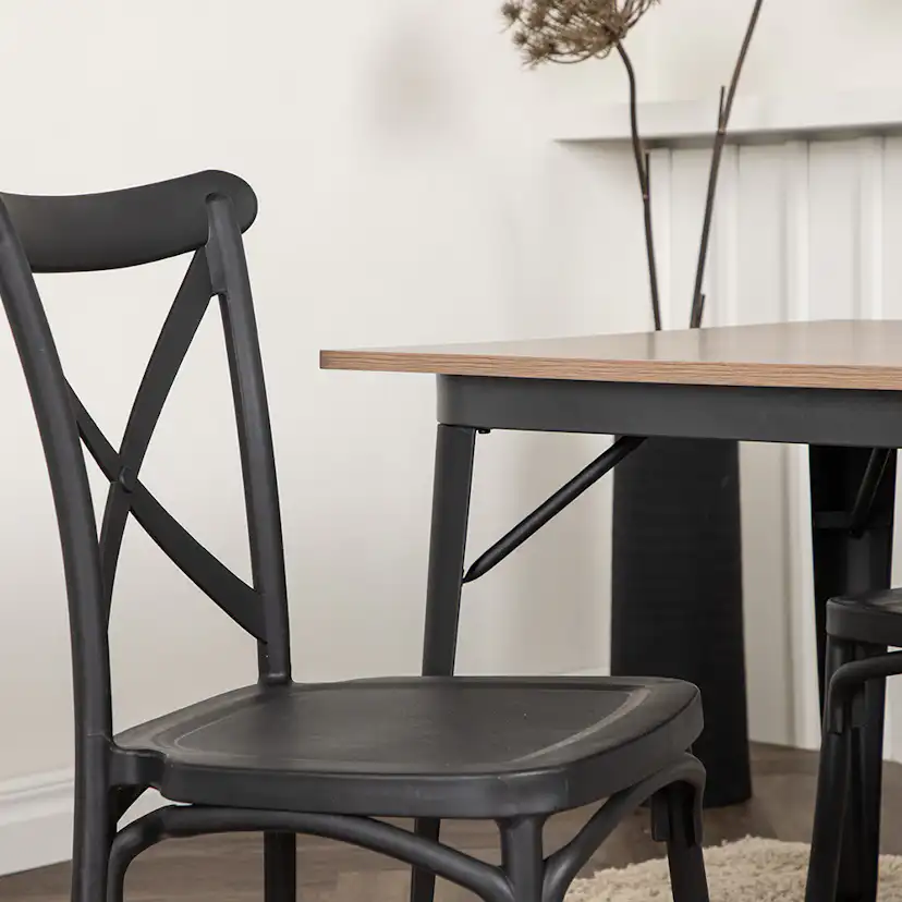 Matgrupp Venture Home Tempe med 4 Crosett Stolar