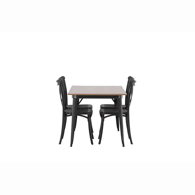 Matgrupp Venture Home Tempe med 4 Crosett Stolar