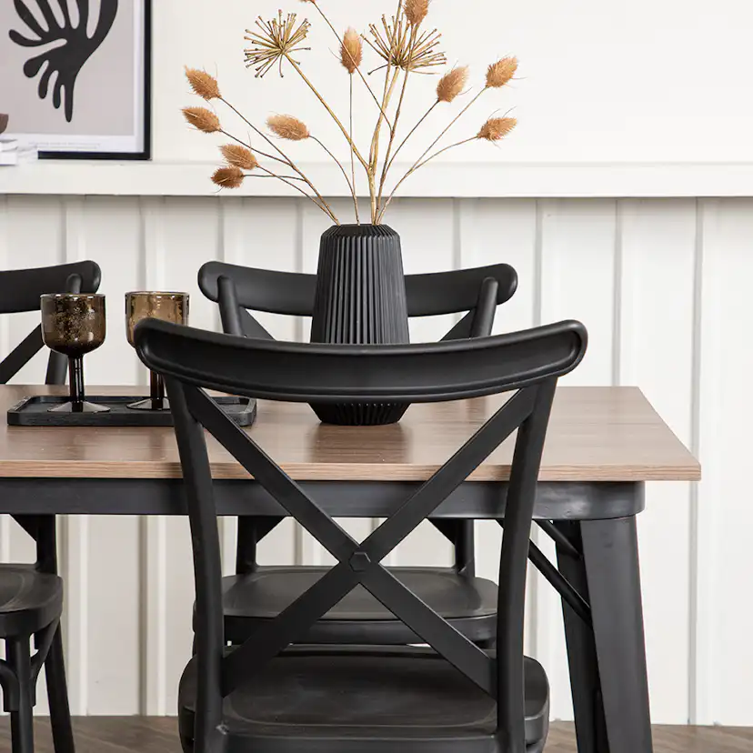 Matgrupp Venture Home Tempe med 4 Crosett Stolar