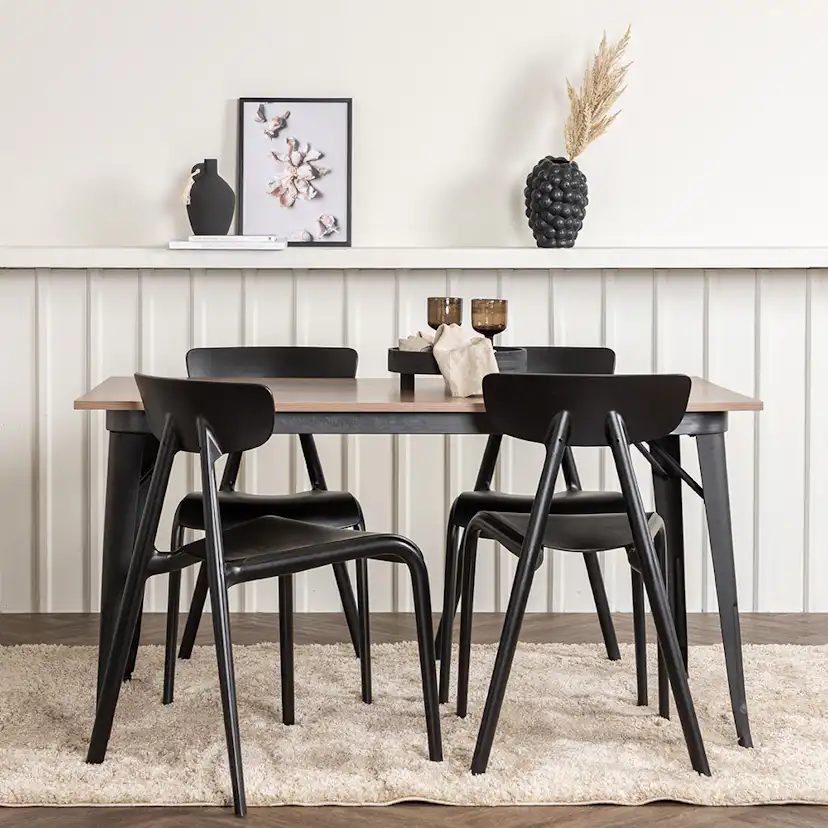 Matgrupp Venture Home Tempe med 4 Ursholmen Stolar