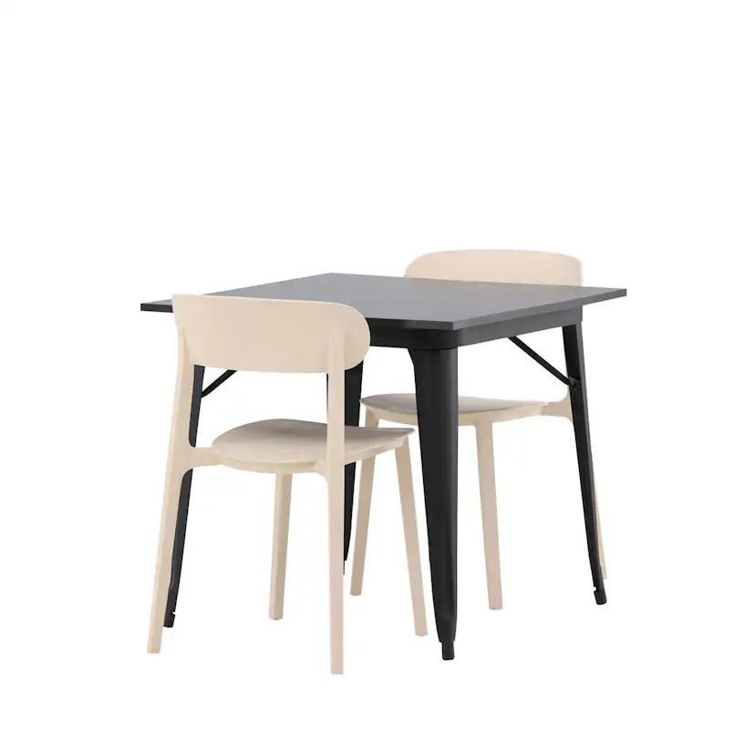 Matgrupp Venture Home Tempe med 2 st Åstol