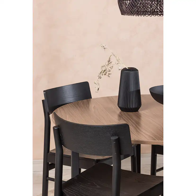 Matgrupp Venture Home Durango Ø120 cm med 4st Montros Matstolar