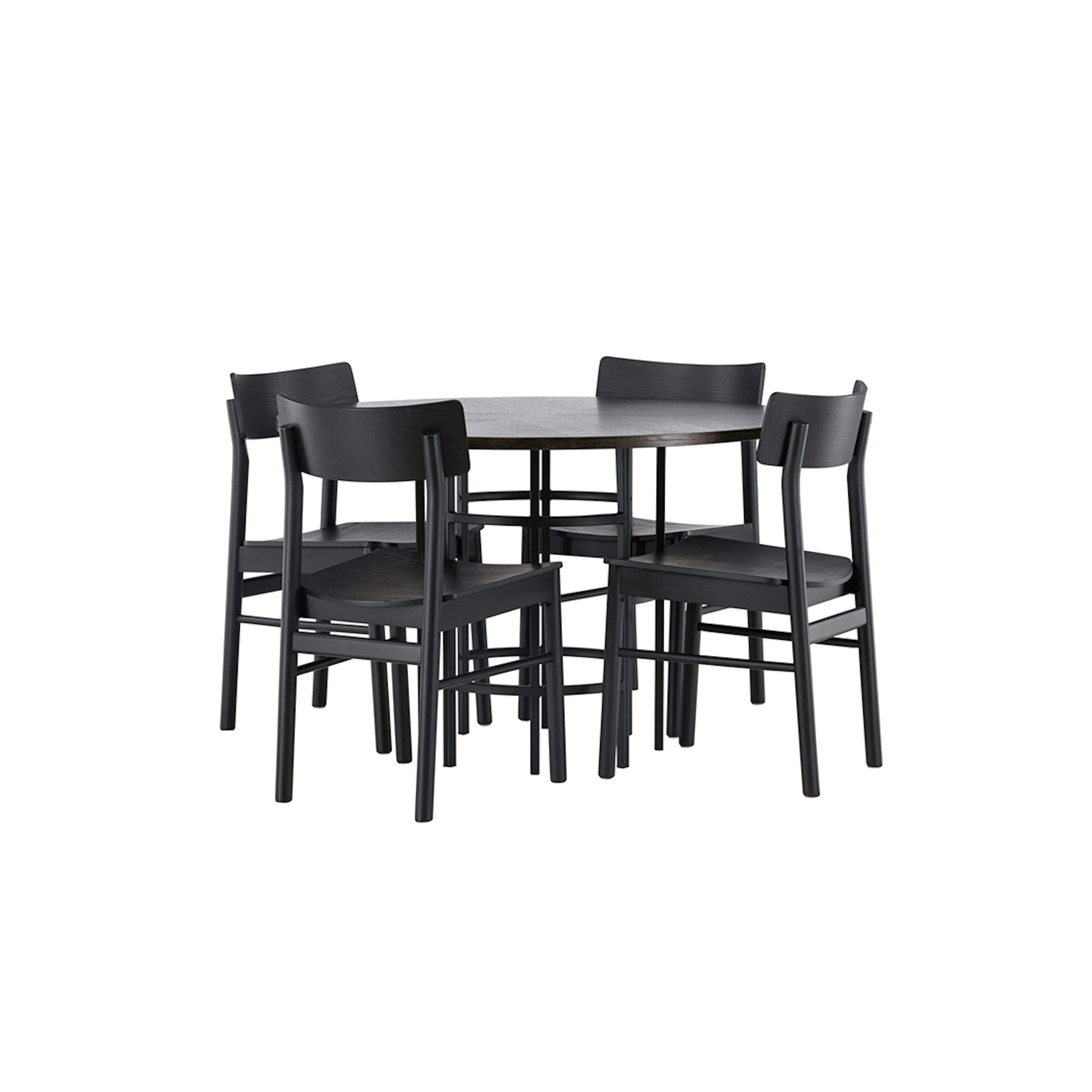 Matgrupp Venture Home Copenhagen med 4st Montros Matstolar