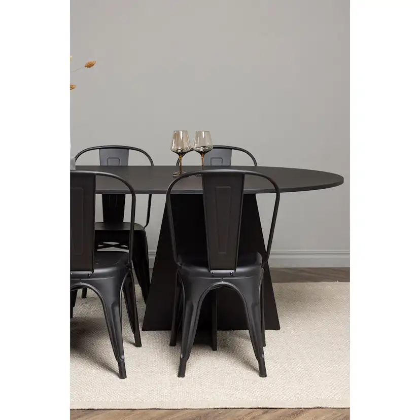 Matgrupp Venture Home Bootcut Oval med 6 st Tempe