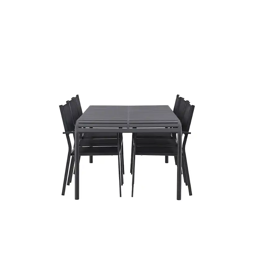 Matgrupp Venture Home Borneo Bord med 6 Copacabana Stolar