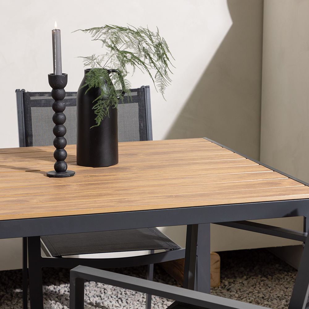 Matgrupp Venture Home Break Bord med 4 Copacabana Stolar