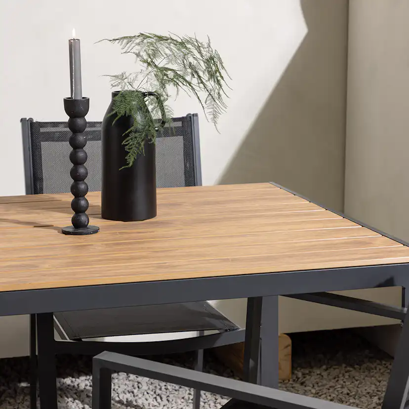 Matgrupp Venture Home Break Bord med 4 Copacabana Stolar