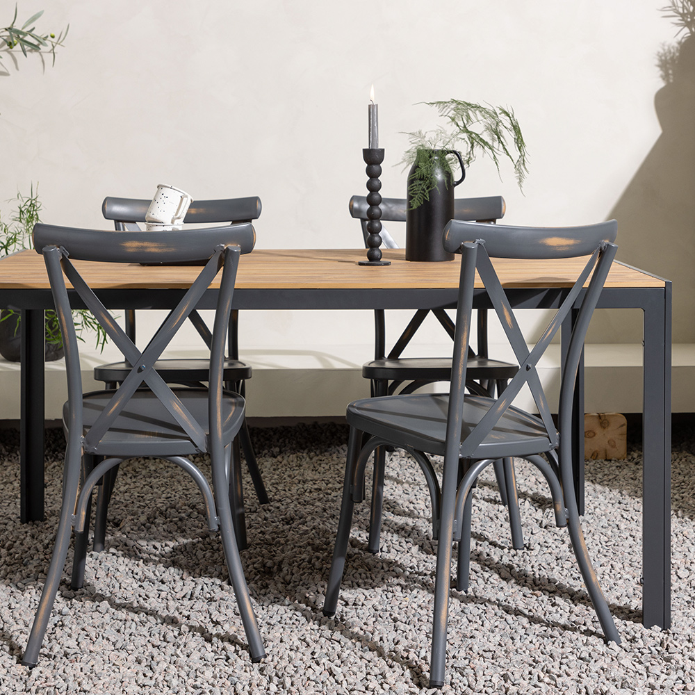 Matgrupp Venture Home Break Bord med 4 Tablas Stolar