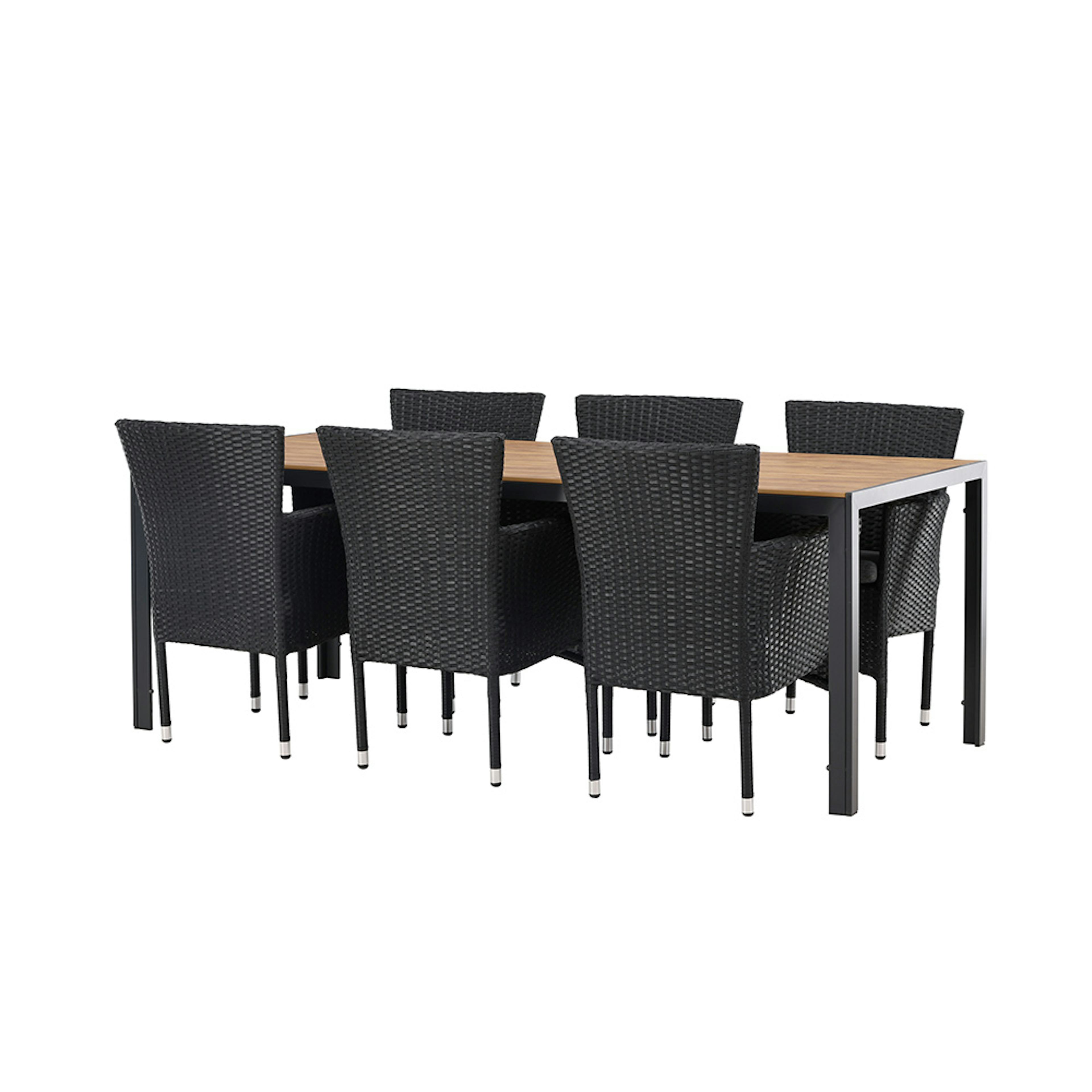 Matgrupp Venture Home Break Bord med 6 Malina Stolar