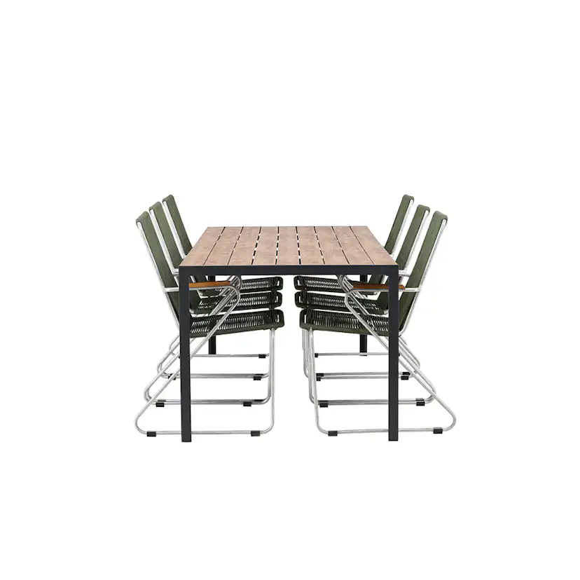 Matgrupp Venture Home Break Bord med 6 Bois Stolar