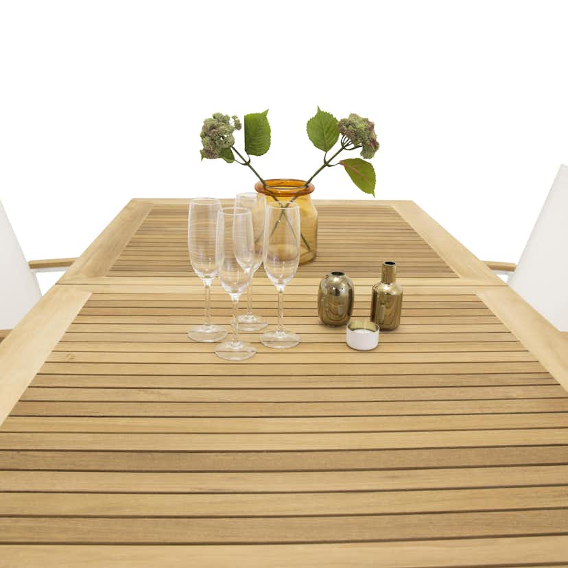 Matgrupp Venture Home Perla 160/240 med 4 Tilly Stolar