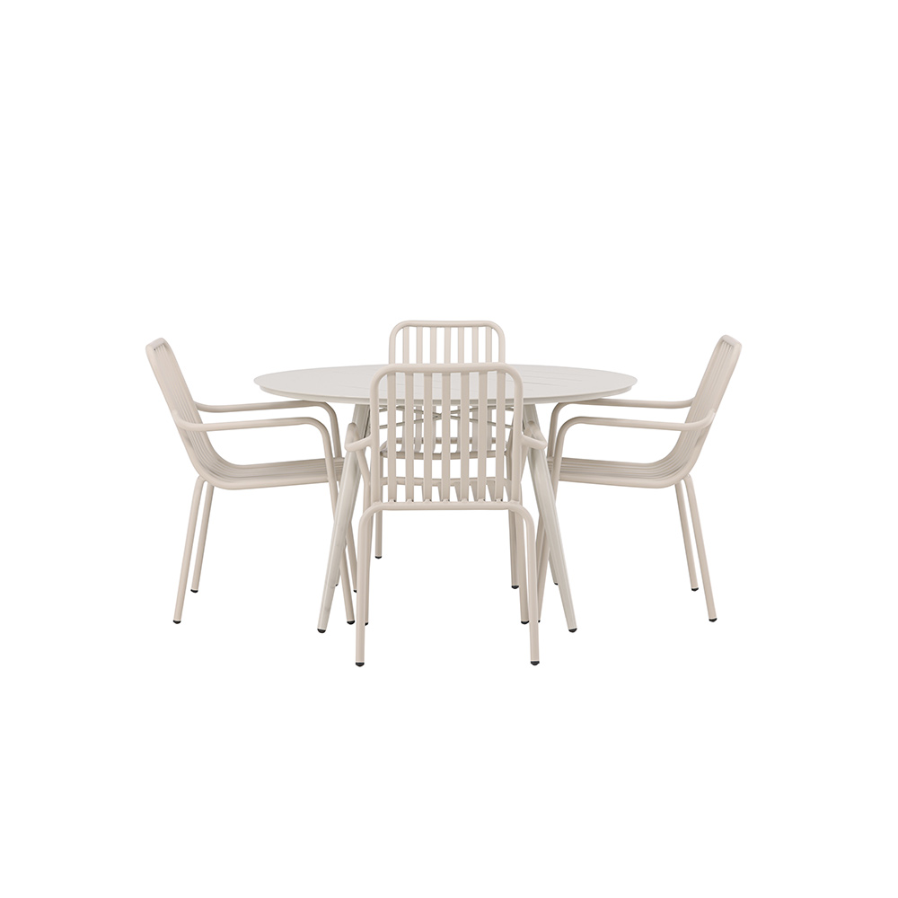 Matgrupp Venture Home Lina Bord med 4 Peking Stolar