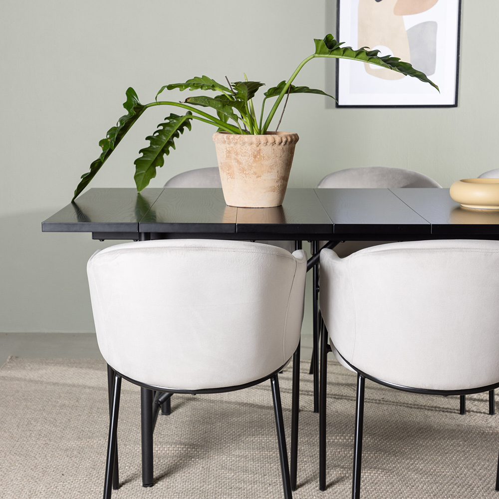 Matgrupp Venture Home Astrid med 6 Evelina Stolar